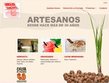 Tablet Screenshot of horchatasmonserrat.com